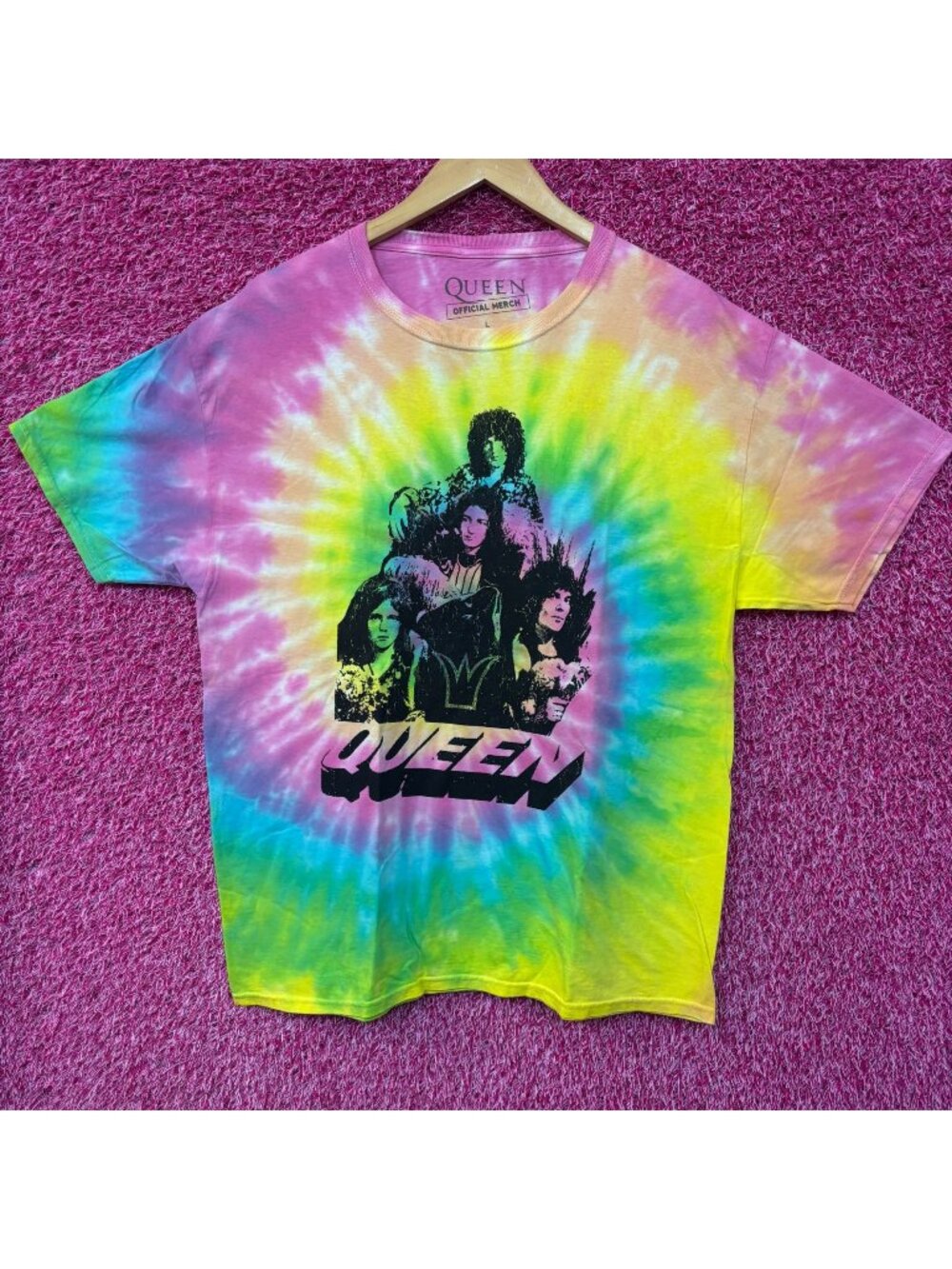 Queen A Night at the Opera Bohemian Rhapsody Rock Tie Dye large